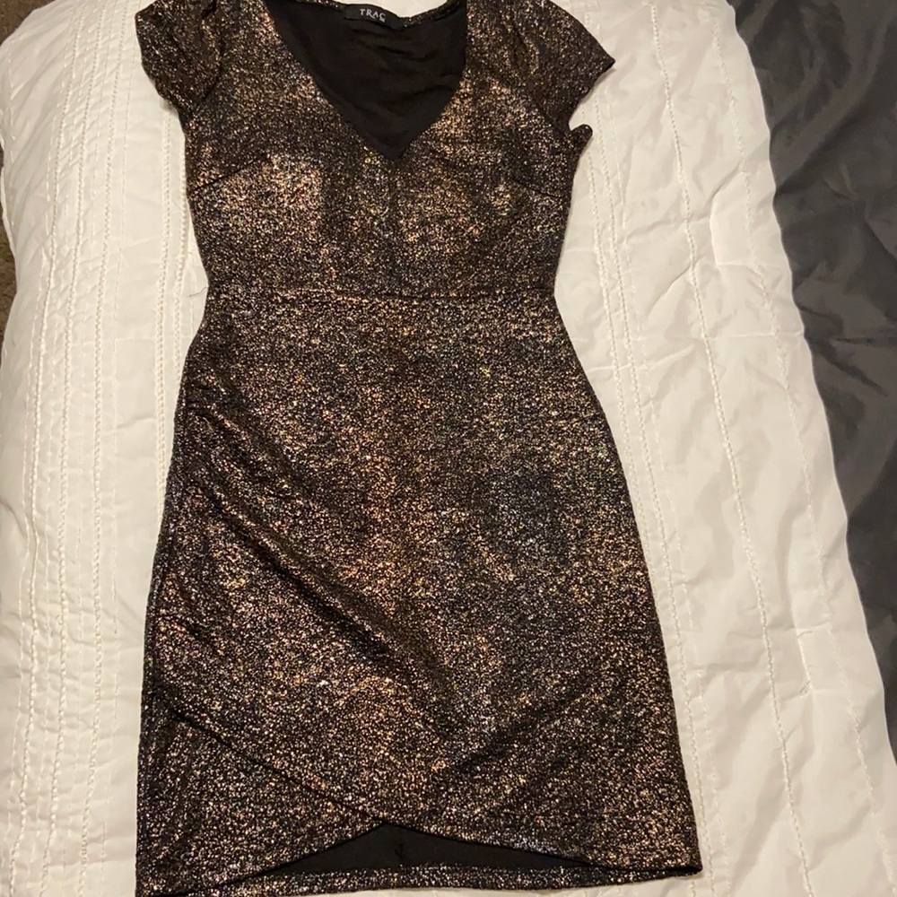 TRAC | Metallic dress ♠️